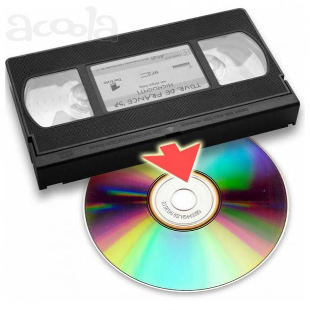 Профессиональная оцифровка видеокассет VHS, miniDV